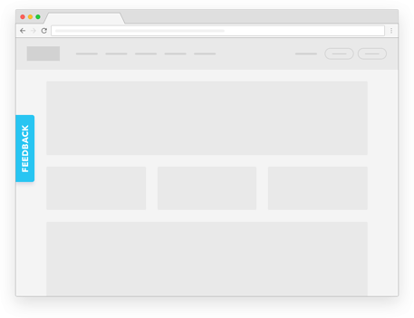 Feedback button demo